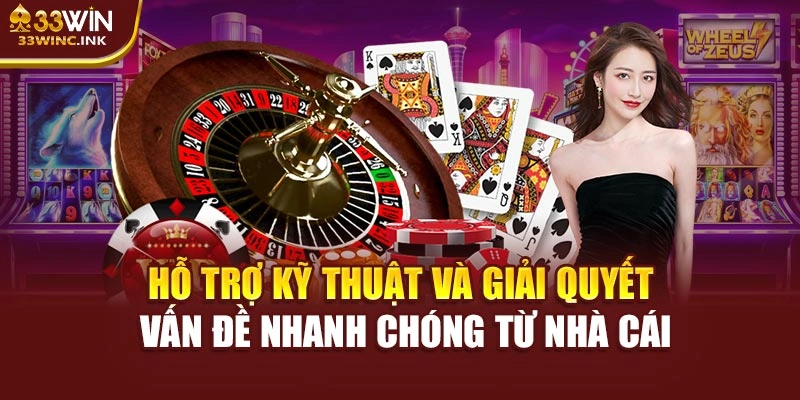 Hỗ trợ kỹ thuật và giải quyết vấn đề nhanh chóng từ nhà cái