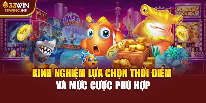 Kinh nghiệm lựa chọn thời điểm và mức cược phù hợp